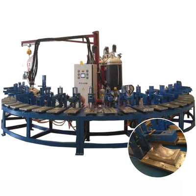 Van de de Binnenzool1.5kw Schoen van de polyurethaanwol de Machine van het de Injectieafgietsel