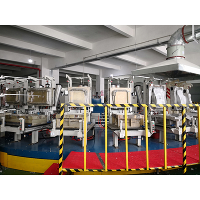 11KW polyurethaan Pu die 12m Bus Seat Machine maken