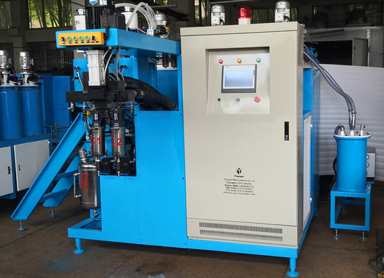 Urethane de Rollen die van de Draadgids het Polyurethaan Gietende Machine met een laag bedekken van het Machineelastomeer