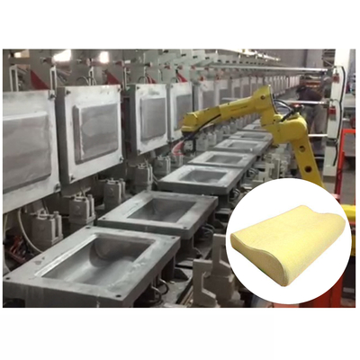 Halsrust de Productielijn van het het Polyurethaanschuim van de Hoofdkussenring 1000g/s